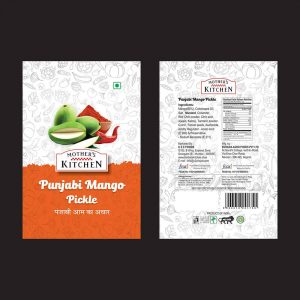 Punjabi-Mango-Pickle-Label