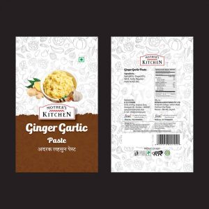 Ginger-Garlic-Label