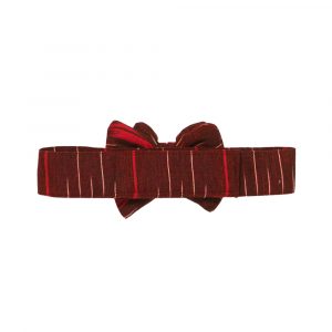 Red-handloom-collar-with-bow-b