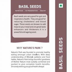 Roasted Basil Seeds 01