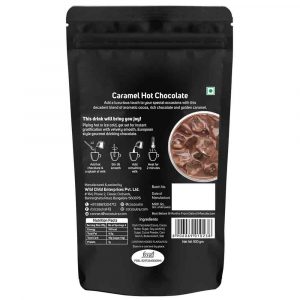 Caramel Hot Chocolate 100g – Back