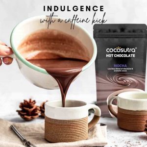 Cocosutra Mocha Hot Chocolate – Lifestyle Image