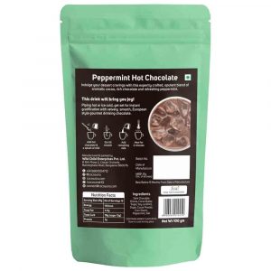 Cocosutra Peppermint Hot Chocolate 100g – Back