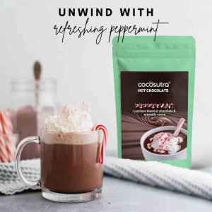 Cocosutra Peppermint Hot Chocolate (Lifestyle)