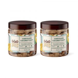 Chocolate Coconut Chips pack of 2