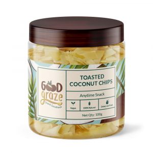 Toasted Coconut Chips Mockup Front