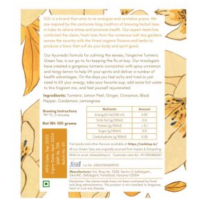 Amazon – Tangerine Turmeric Loose Leaf – 6