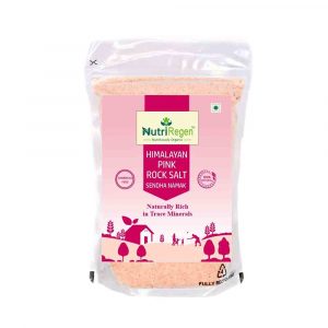 NutriRegen Himalayan Pink Rock Salt – 1 Kg Sendha Namak