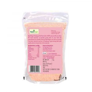 NutriRegen Himalayan Pink Rock Salt – 1 Kg Sendha Namak back