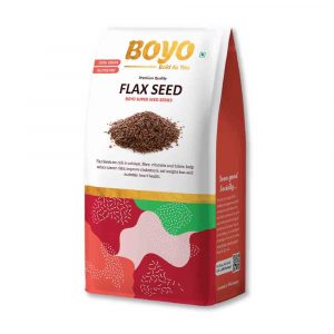 Raw flax seed