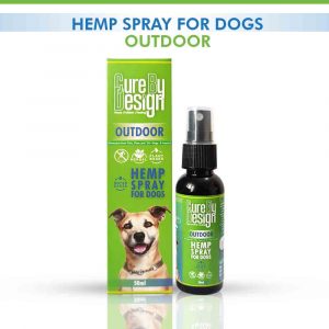 Cure By Design Hemp Spray for Dogs – Outdoor