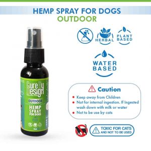 Cure By Design Hemp Spray for Dogs – Outdoor 4