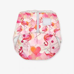 Heart and Flamingoes 02