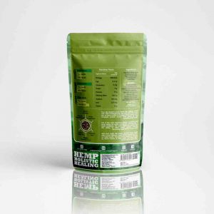 Hemp Green packet – 250 gm (BACK)