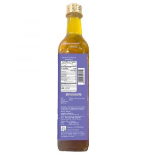 Flaxseed oil 500g back