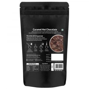 Caramel Hot Chocolate 500g Back