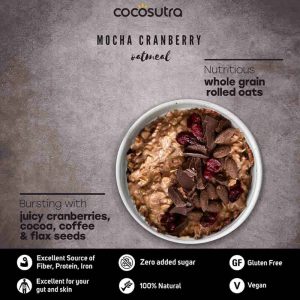 Cocosutra Mocha Cranberry Oatmeal Benefits