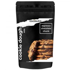 Espresso Chocolate Chunk Cookie Dough Mix – Front