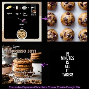Cocosutra Fudgy Brownie Cookie Dough Mix