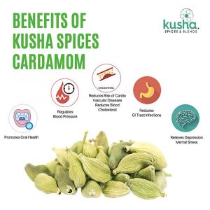 Kusha Spices Cardamom Benefits