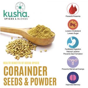 Kusha Spices Coriander Health Benefits
