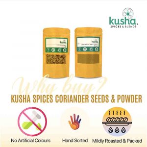 Kusha Spices Coriander Seeds – Why Buy (1)
