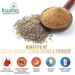 Kusha Spices Cumin – Health Benefits