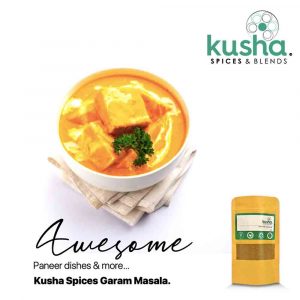 Kusha Spices Garam Masala Use