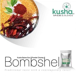 Kusha Spices Gun Powder – Ingredients
