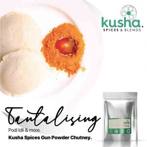Kusha Spices Gun Powder – Use