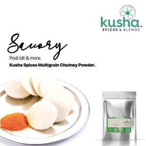 Kusha Spices Multigrain Chutney Powder – Use