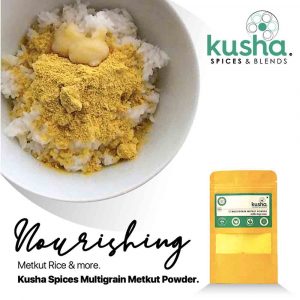 Kusha Spices Multigrain Metkut Powder – Use