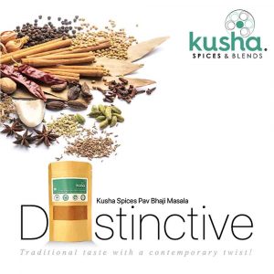 Kusha Spices Pav Bhaji Masala Ingredients