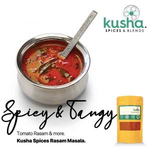 Kusha Spices Rasam Masala Use