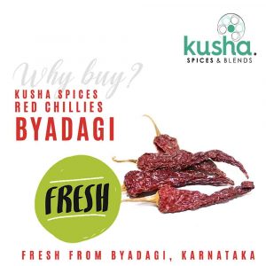 Kusha Spices Red Chillies Byadagi – Why Buy_