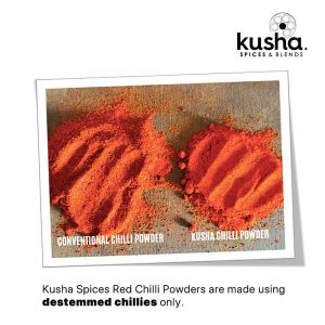 Kusha Spices Red Chillies – Destemmed Chillies
