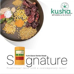 Kusha Spices Sambar Masala Ingredients