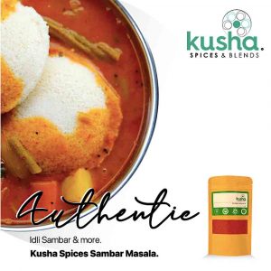 Kusha Spices Sambar Masala Use