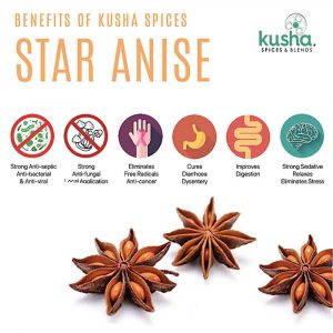 Kusha Spices Star Anise Health Benefits