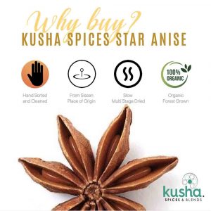 Kusha Spices Star Anise USP