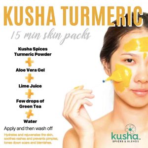Kusha Spices Turmeric Face Pack