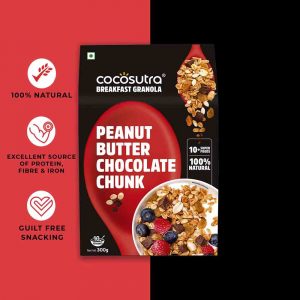Peanut Butter Chocolate Chunk Granola Ingredients