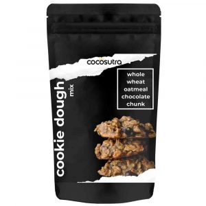 Whole Wheat Oatmeal Chocolate Chunk Cookie Dough Mix – Front